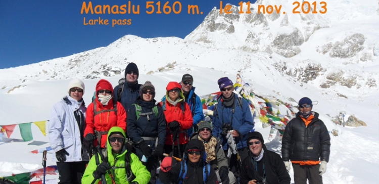 Larke La Pass (5116 m.) 11 November 2013