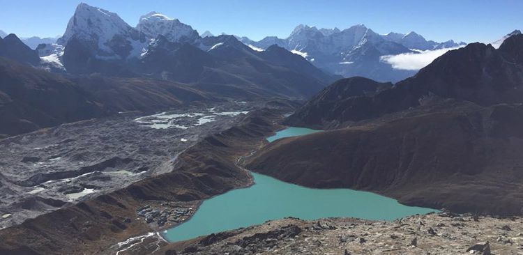 Gokyo Lake View From Gokyo-Ri (5360m).