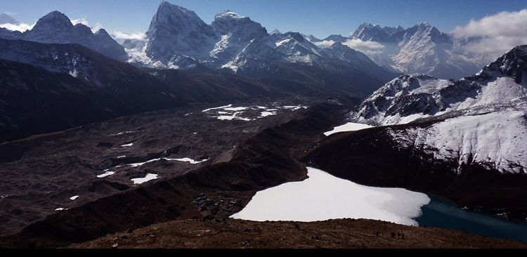 Gokyo Valley View From Gokyo-Ri (5360 m)