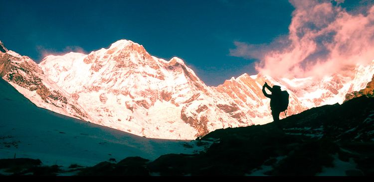 Annapurna Base Camp Trek In Winter.