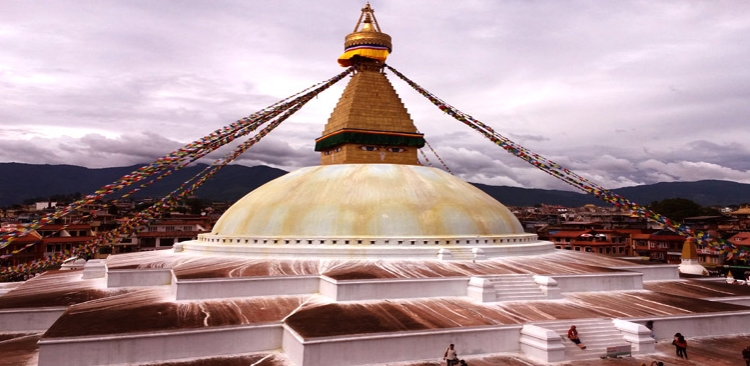 Boudhanath world biggest Buddhist stupa in Kathmandu