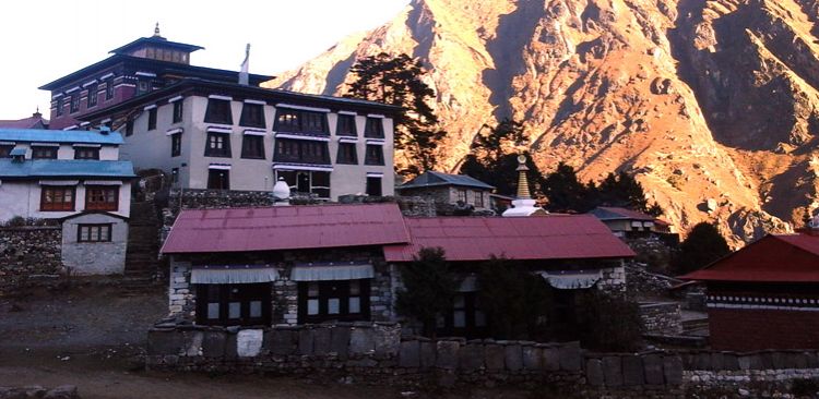 Tyangboche monastery which is the biggest monastery of Everest region.