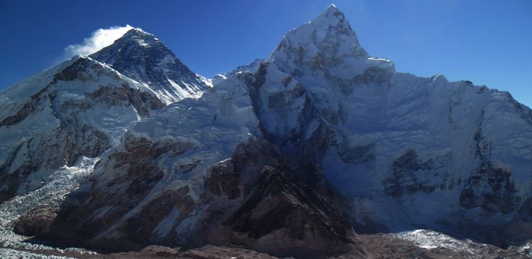 Mt. Everest view from Kalopatthar (5555 m).