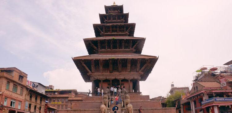 Nyatapola Temple in Bhaktapur.