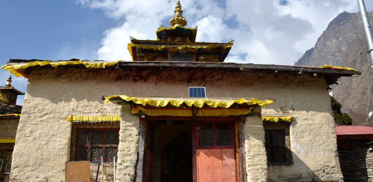 One of the oldest monastery of Samagaon.