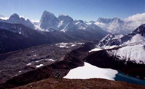 Gokyo Valley View From Gokyo-Ri (5360 m)