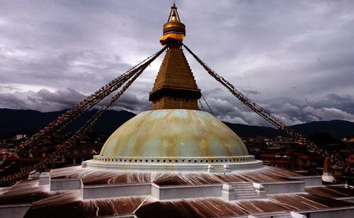 Bauddhanath the biggest Buddhist stupa in the world. 