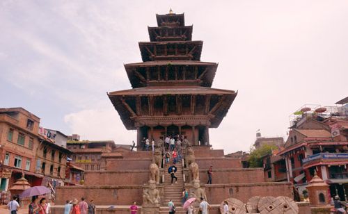 Nyatapola Temple in Bhaktapur.