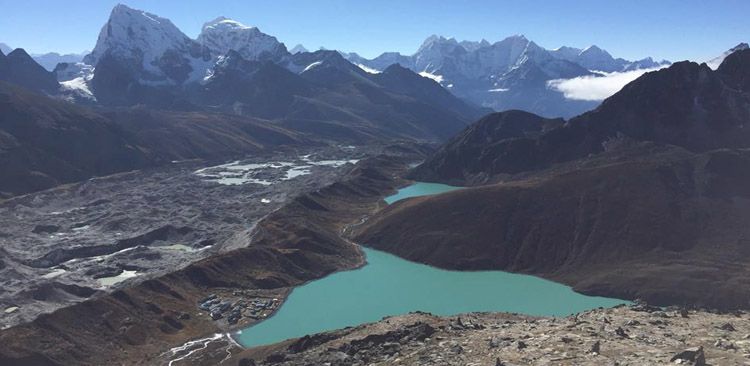 Le Lac Gokyo Depuis Gokyo Ri (5360 m)