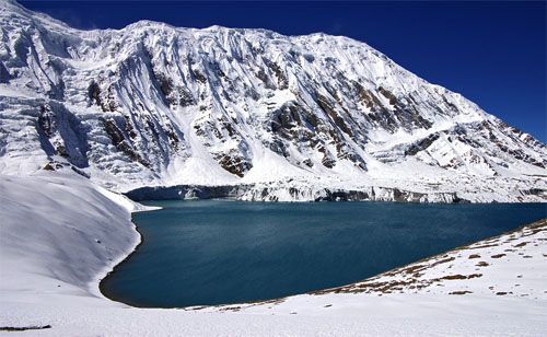 Le lac Tilicho (4920m)