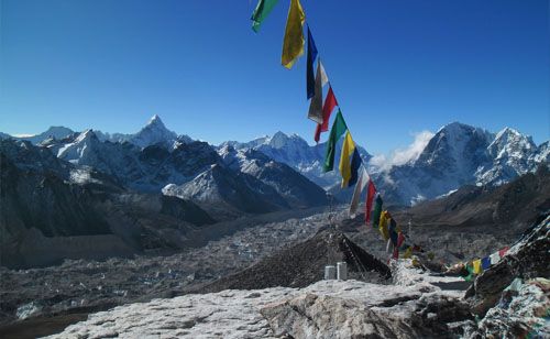 Une Belle Vue Depuis Kalopatthar (5555 m)