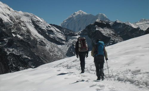 Le col Cho-La (5420m)